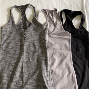 Lululemon Racerback Tank Tops